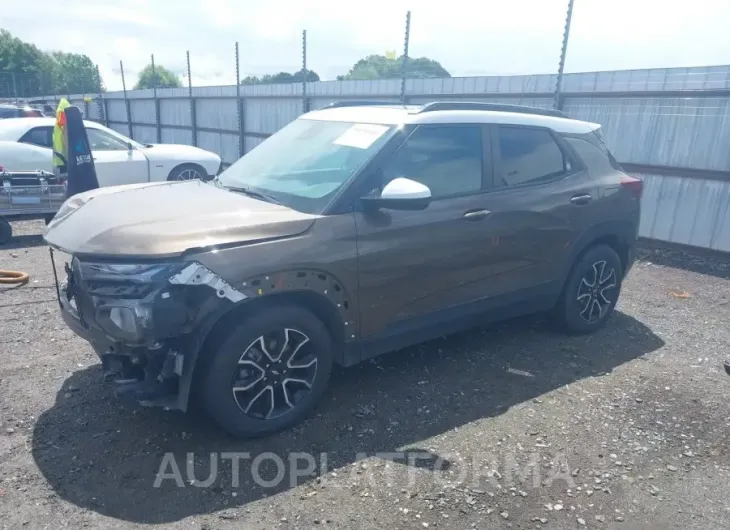 CHEVROLET TRAILBLAZER 2021 vin KL79MVSL9MB164550 from auto auction Iaai