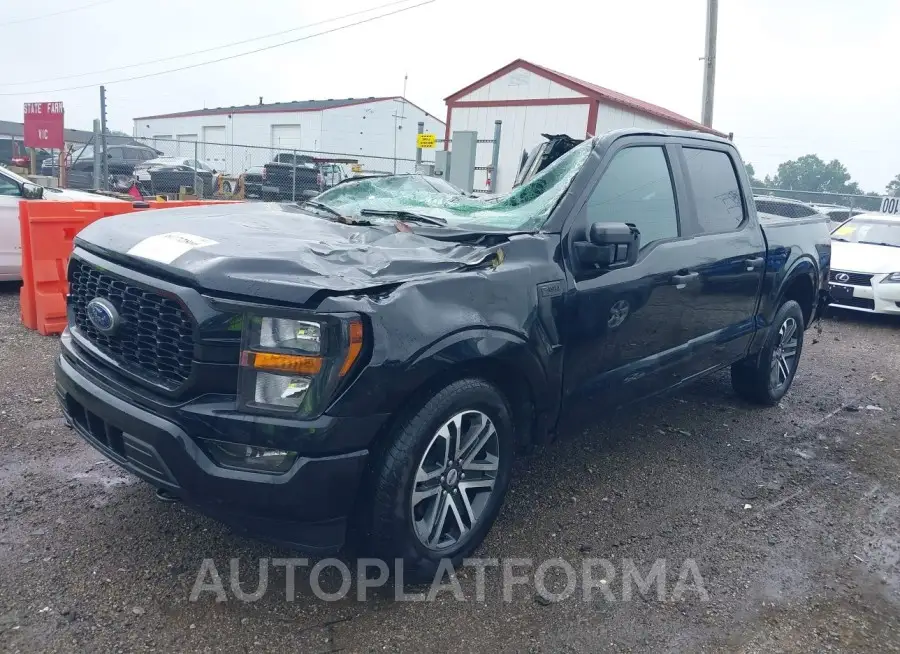 FORD F-150 2023 vin 1FTEW1EP1PKE00325 from auto auction Iaai