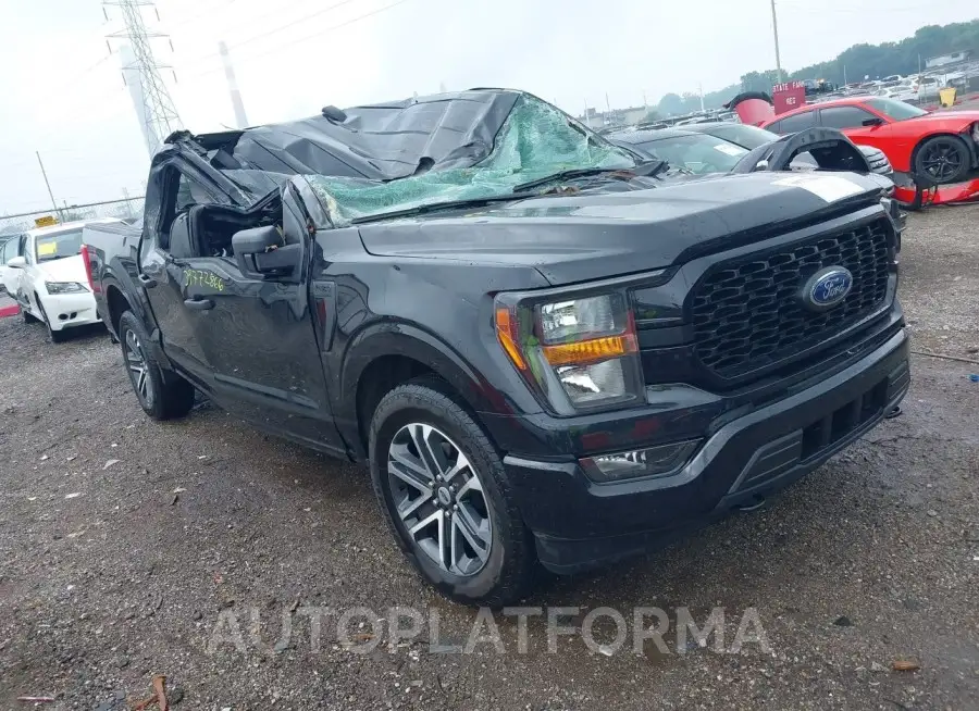 FORD F-150 2023 vin 1FTEW1EP1PKE00325 from auto auction Iaai