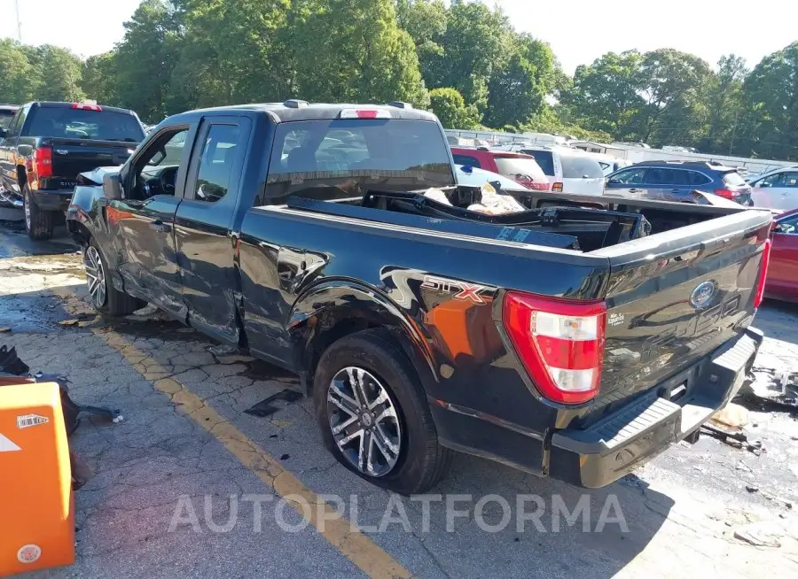 FORD F-150 2023 vin 1FTEX1CP9PKD56574 from auto auction Iaai