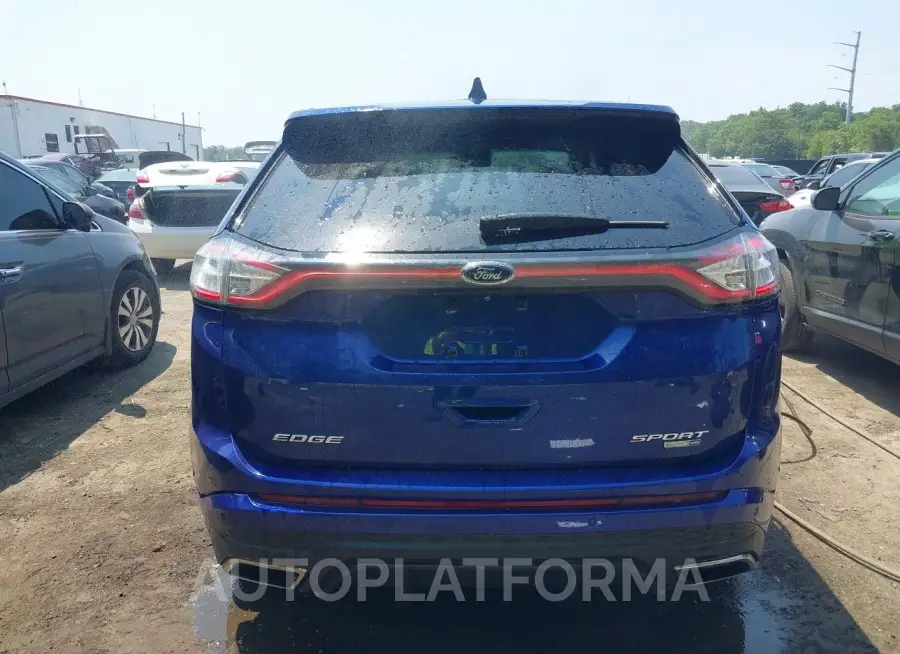 FORD EDGE 2015 vin 2FMTK4AP4FBB63294 from auto auction Iaai