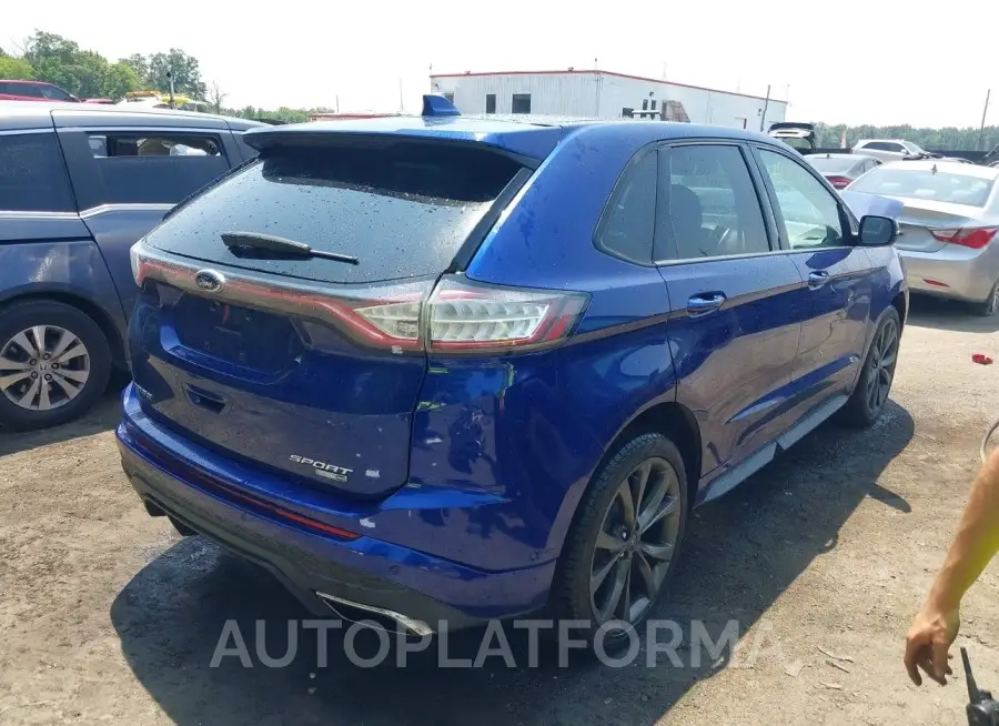 FORD EDGE 2015 vin 2FMTK4AP4FBB63294 from auto auction Iaai