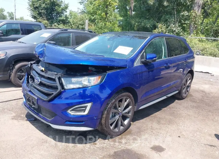 FORD EDGE 2015 vin 2FMTK4AP4FBB63294 from auto auction Iaai