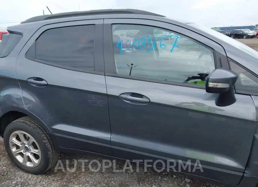 FORD ECOSPORT 2020 vin MAJ6S3GL4LC392799 from auto auction Iaai