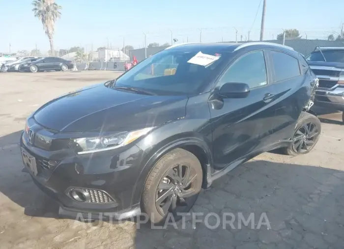 HONDA HR-V 2022 vin 3CZRU6H14NM731170 from auto auction Iaai