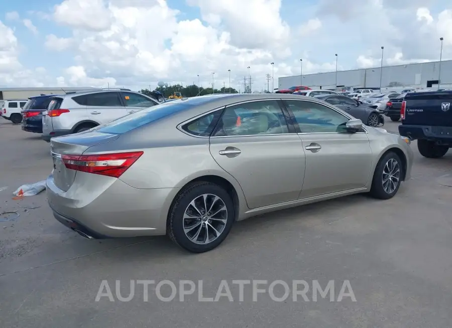 TOYOTA AVALON 2016 vin 4T1BK1EB2GU198579 from auto auction Iaai