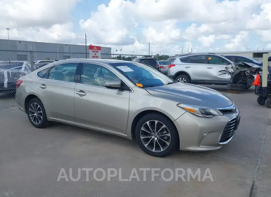 TOYOTA AVALON 2016 vin 4T1BK1EB2GU198579 from auto auction Iaai