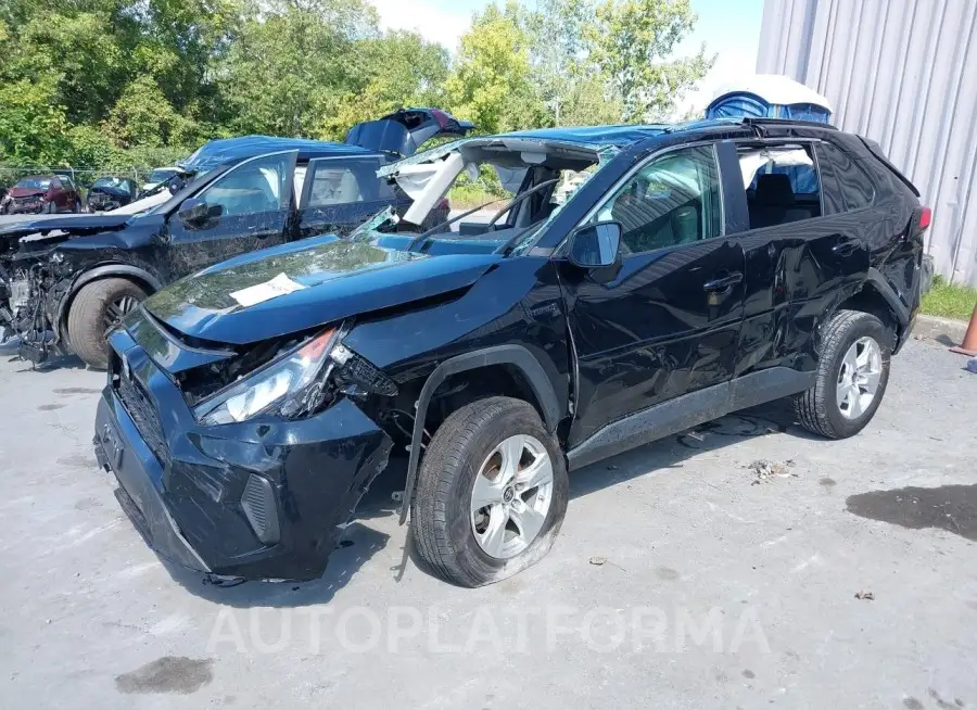 TOYOTA RAV4 HYBRID 2021 vin 4T3LWRFVXMU014945 from auto auction Iaai