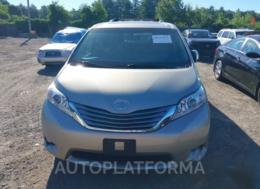 TOYOTA SIENNA 2017 vin 5TDDZ3DC5HS183322 from auto auction Iaai