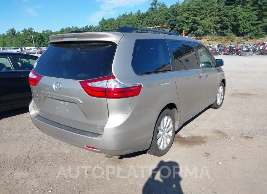 TOYOTA SIENNA 2017 vin 5TDDZ3DC5HS183322 from auto auction Iaai