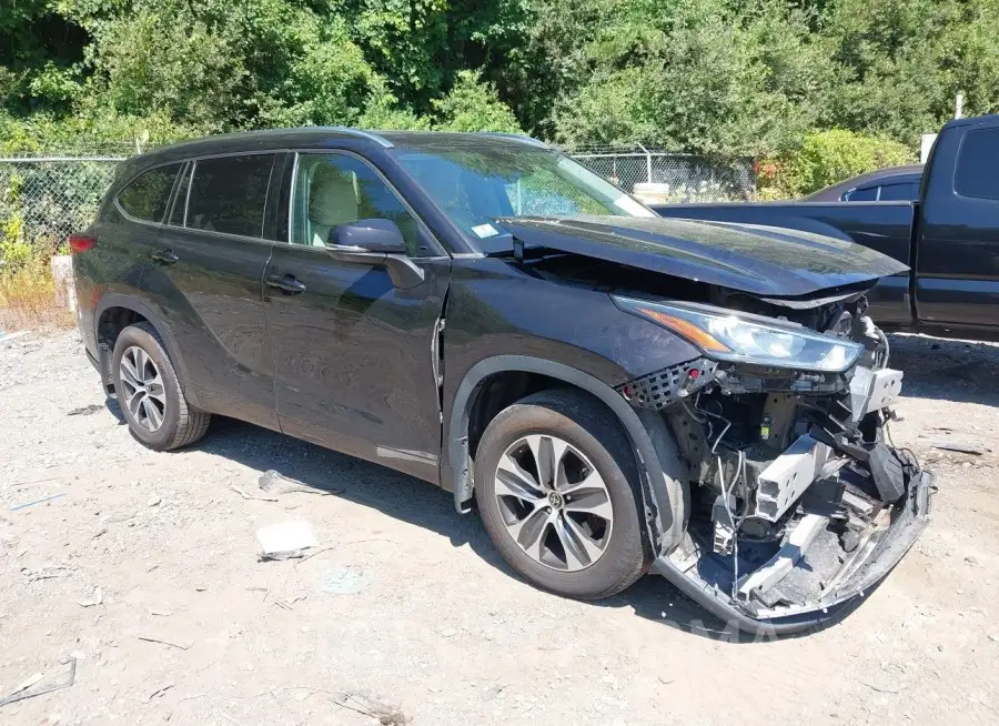 TOYOTA HIGHLANDER 2020 vin 5TDGZRBHXLS019989 from auto auction Iaai