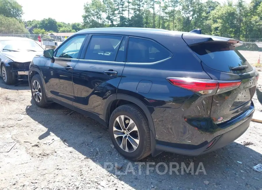 TOYOTA HIGHLANDER 2020 vin 5TDGZRBHXLS019989 from auto auction Iaai