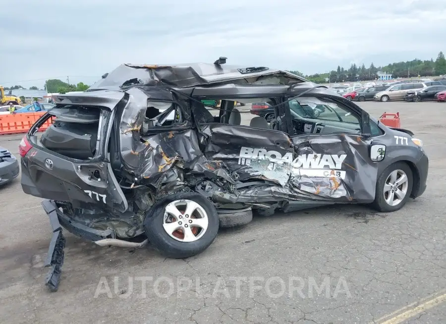 TOYOTA SIENNA 2016 vin 5TDKK3DC2GS746076 from auto auction Iaai