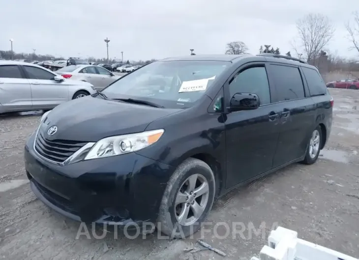 TOYOTA SIENNA 2015 vin 5TDKK3DC3FS652674 from auto auction Iaai