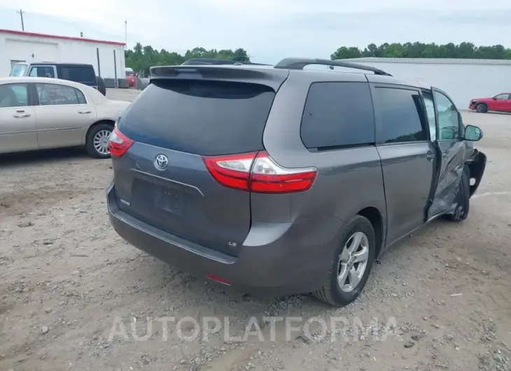 TOYOTA SIENNA 2017 vin 5TDKZ3DC4HS871934 from auto auction Iaai