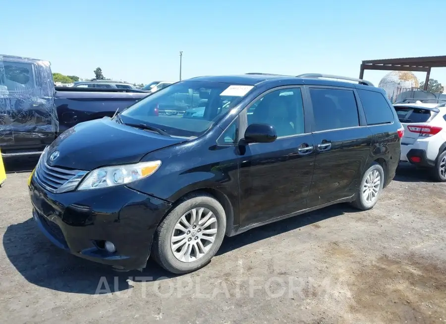 TOYOTA SIENNA 2015 vin 5TDYK3DC3FS558675 from auto auction Iaai