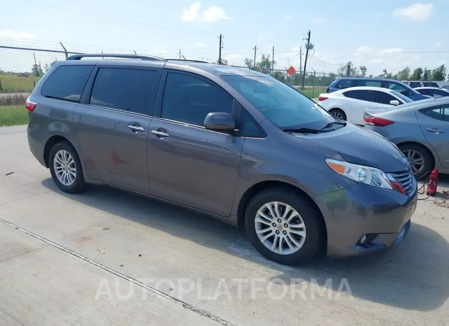 TOYOTA SIENNA 2015 vin 5TDYK3DC6FS569430 from auto auction Iaai