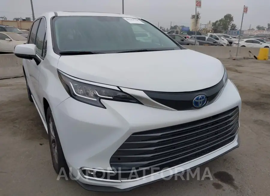 TOYOTA SIENNA 2022 vin 5TDYSKFC7NS060937 from auto auction Iaai