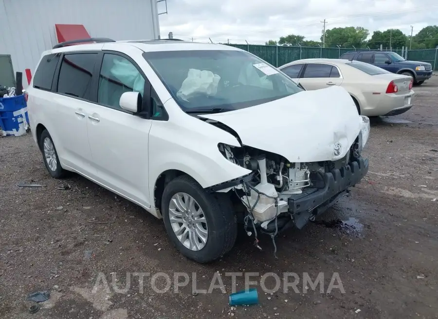 TOYOTA SIENNA 2017 vin 5TDYZ3DC8HS843323 from auto auction Iaai