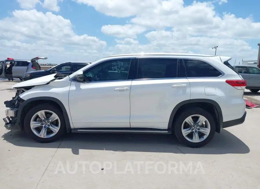 TOYOTA HIGHLANDER 2019 vin 5TDYZRFH1KS349260 from auto auction Iaai