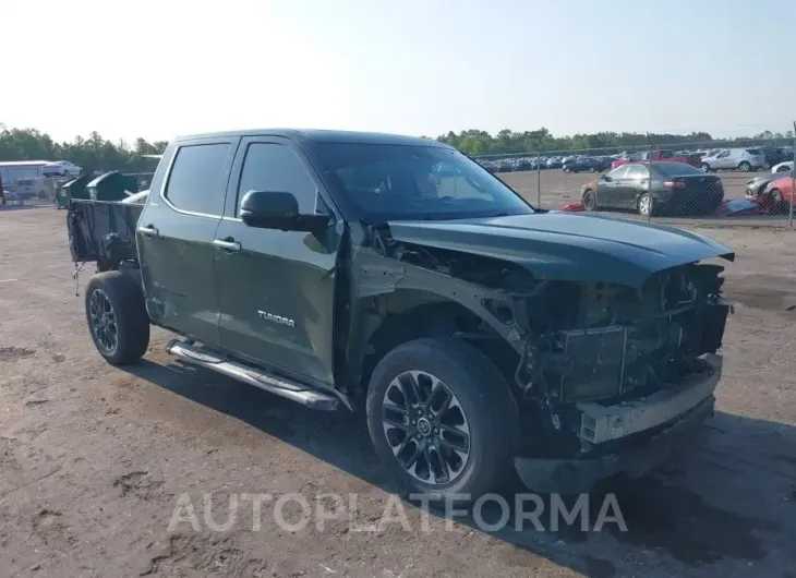 TOYOTA TUNDRA 2022 vin 5TFJA5AB9NX001483 from auto auction Iaai