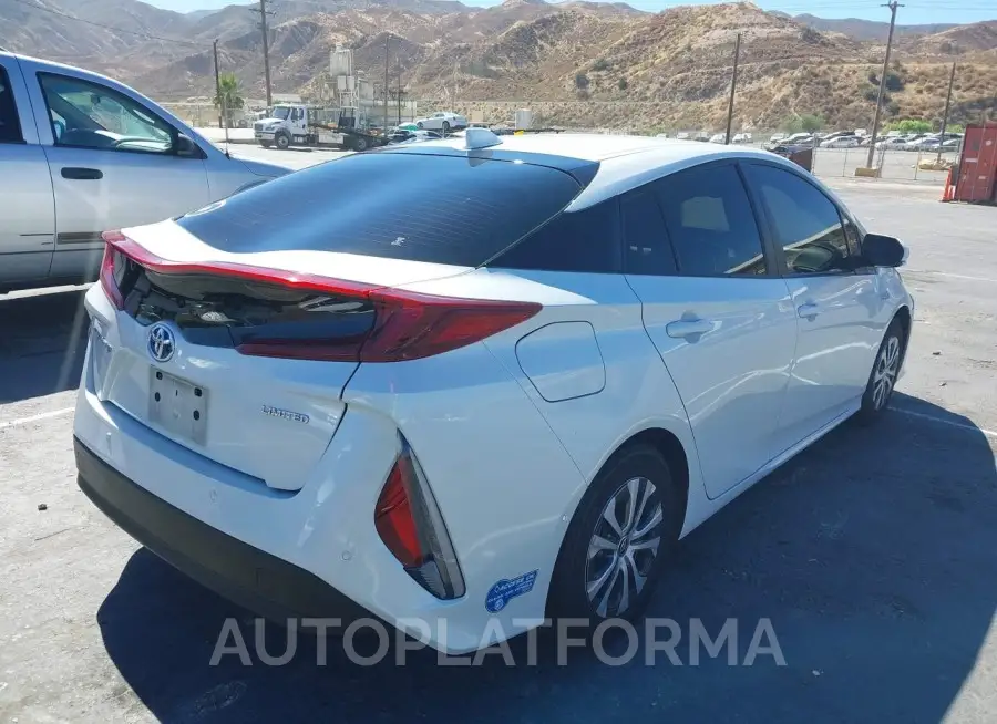 TOYOTA PRIUS PRIME 2021 vin JTDKAMFP8M3182407 from auto auction Iaai