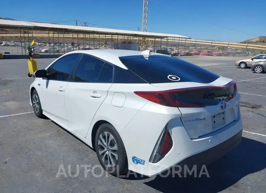 TOYOTA PRIUS PRIME 2021 vin JTDKAMFP8M3182407 from auto auction Iaai