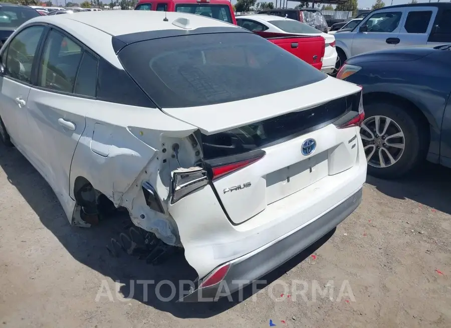 TOYOTA PRIUS 2020 vin JTDKARFU5L3118150 from auto auction Iaai