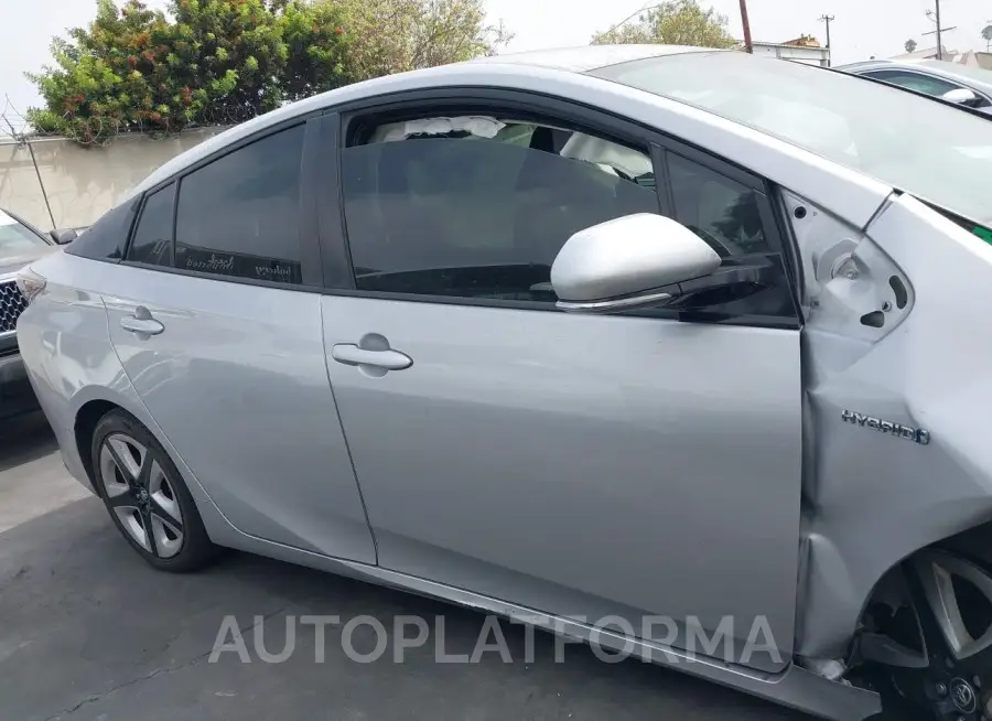 TOYOTA PRIUS 2018 vin JTDKARFU8J3059821 from auto auction Iaai