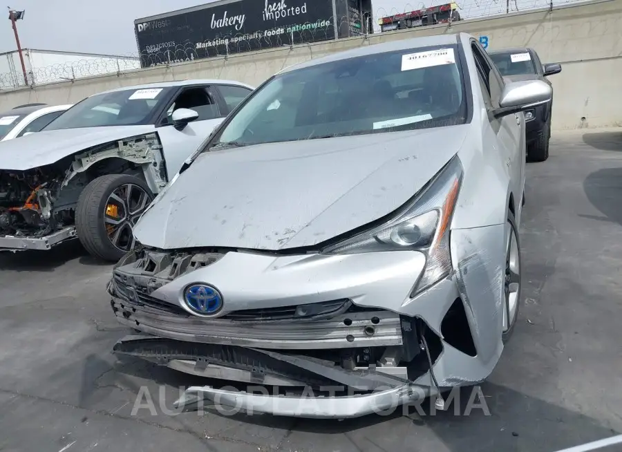 TOYOTA PRIUS 2018 vin JTDKARFU8J3059821 from auto auction Iaai