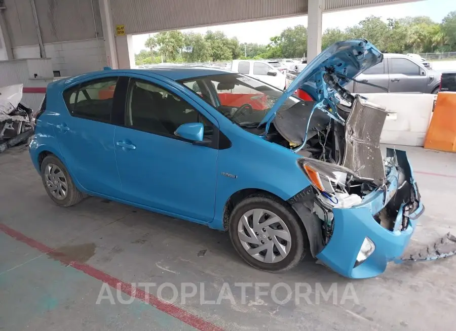 TOYOTA Prius c 2015 vin JTDKDTB3XF1094512 from auto auction Iaai