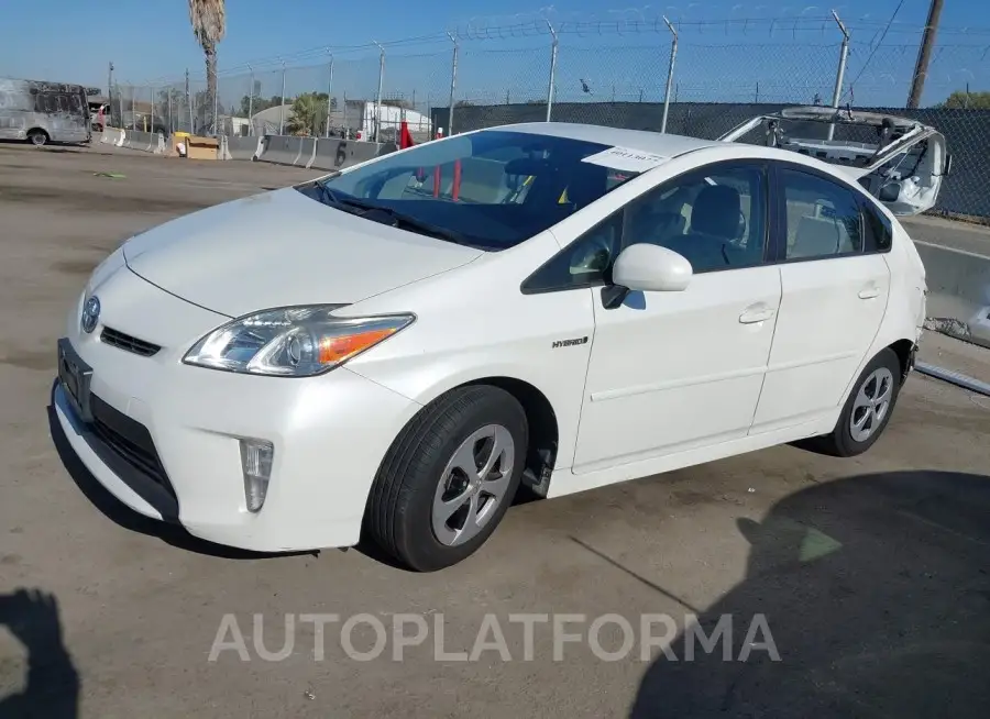 TOYOTA PRIUS 2015 vin JTDKN3DU5F0446694 from auto auction Iaai