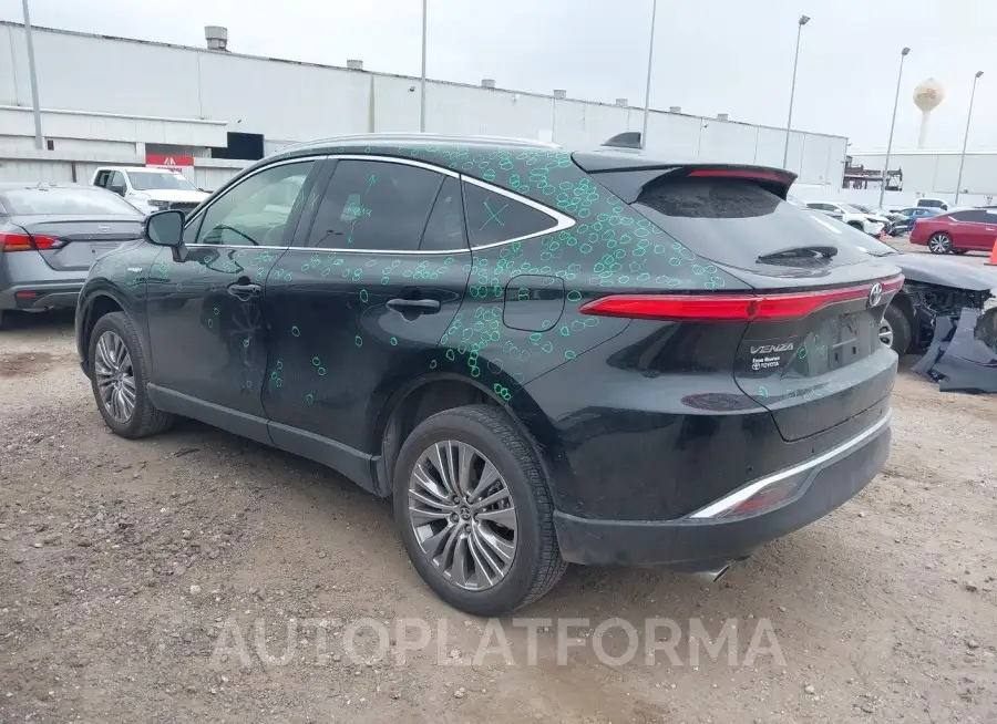 TOYOTA VENZA 2021 vin JTEAAAAH5MJ015360 from auto auction Iaai