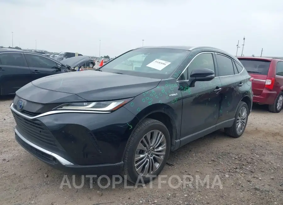 TOYOTA VENZA 2021 vin JTEAAAAH5MJ015360 from auto auction Iaai