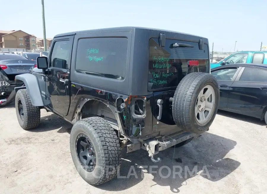 JEEP WRANGLER 2015 vin 1C4AJWAG1FL555157 from auto auction Iaai