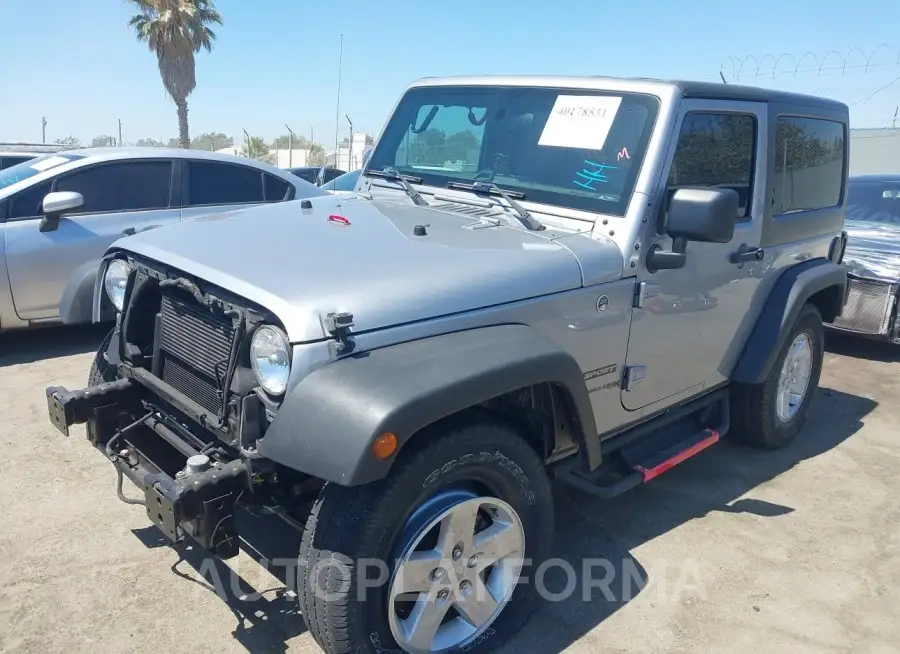 JEEP WRANGLER JK 2018 vin 1C4GJWAG8JL931243 from auto auction Iaai