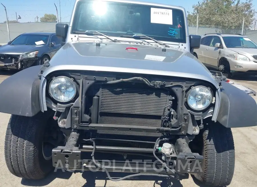 JEEP WRANGLER JK 2018 vin 1C4GJWAG8JL931243 from auto auction Iaai