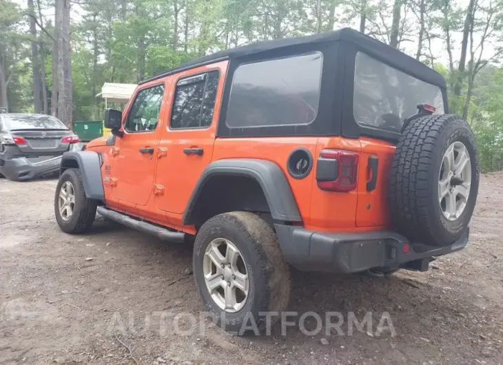 JEEP WRANGLER UNLIMITED 2019 vin 1C4HJXDG6KW516816 from auto auction Iaai