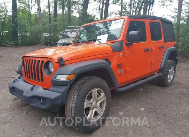 JEEP WRANGLER UNLIMITED 2019 vin 1C4HJXDG6KW516816 from auto auction Iaai