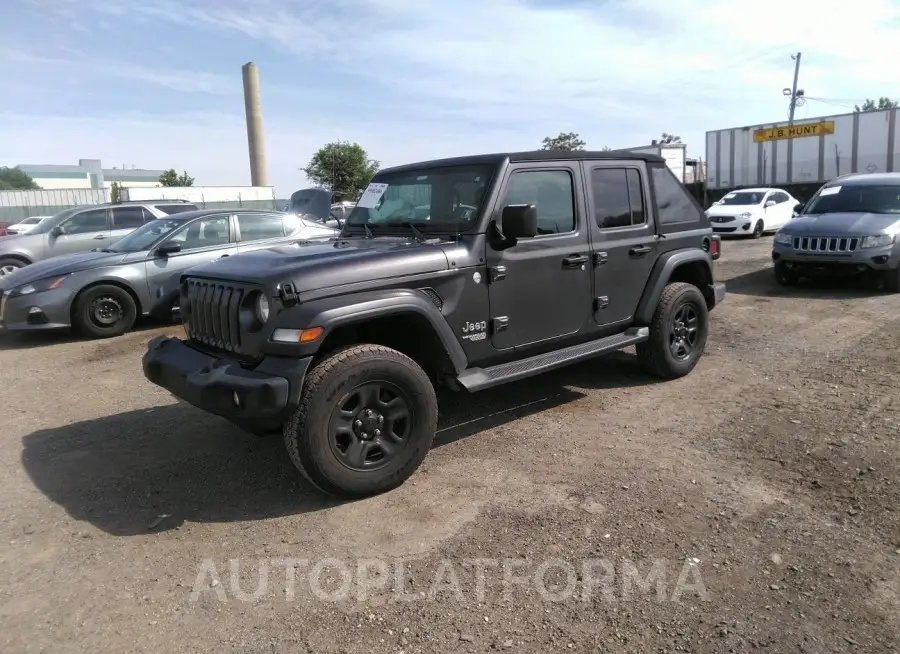 JEEP WRANGLER UNLIMITED 2020 vin 1C4HJXDN3LW152614 from auto auction Iaai