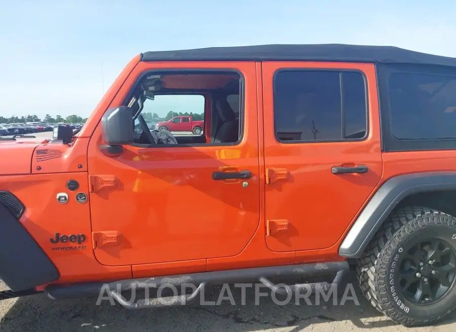 JEEP WRANGLER UNLIMITED 2020 vin 1C4HJXDN6LW197031 from auto auction Iaai