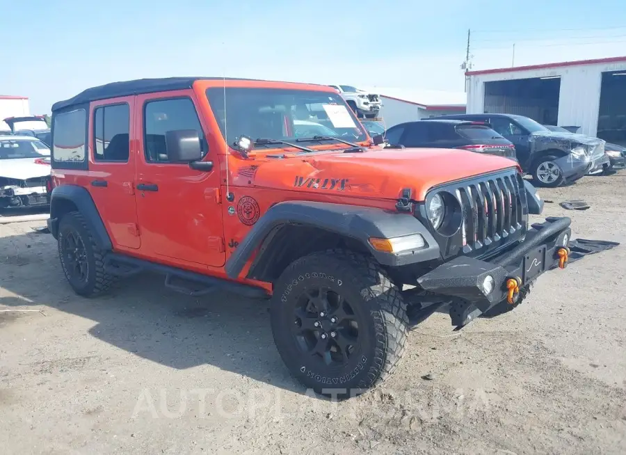 JEEP WRANGLER UNLIMITED 2020 vin 1C4HJXDN6LW197031 from auto auction Iaai