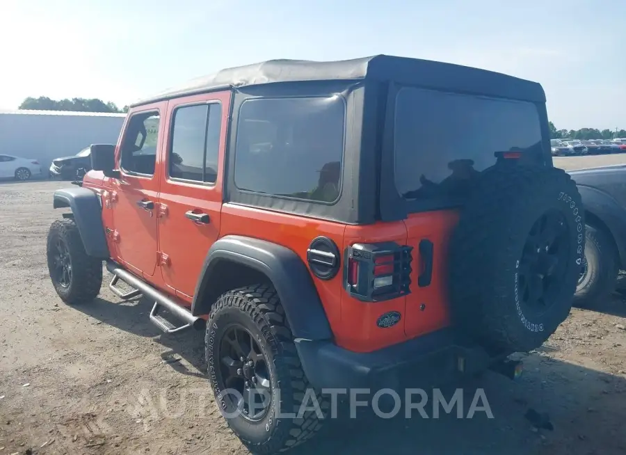 JEEP WRANGLER UNLIMITED 2020 vin 1C4HJXDN6LW197031 from auto auction Iaai