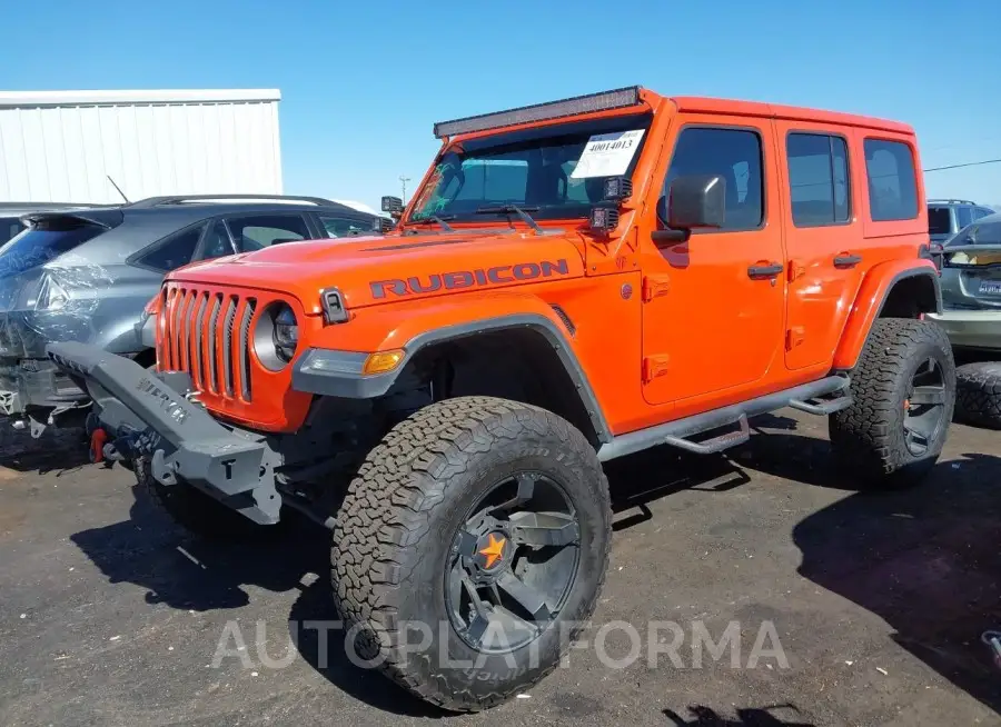 JEEP WRANGLER UNLIMITED 2018 vin 1C4HJXFG1JW251718 from auto auction Iaai