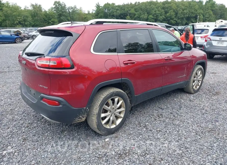 JEEP CHEROKEE 2017 vin 1C4PJMDS2HW563820 from auto auction Iaai