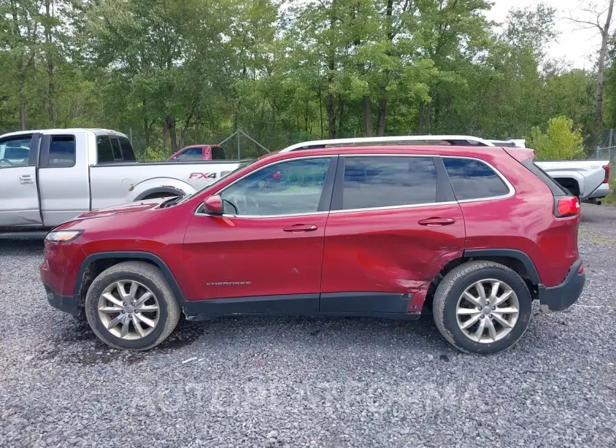 JEEP CHEROKEE 2017 vin 1C4PJMDS2HW563820 from auto auction Iaai