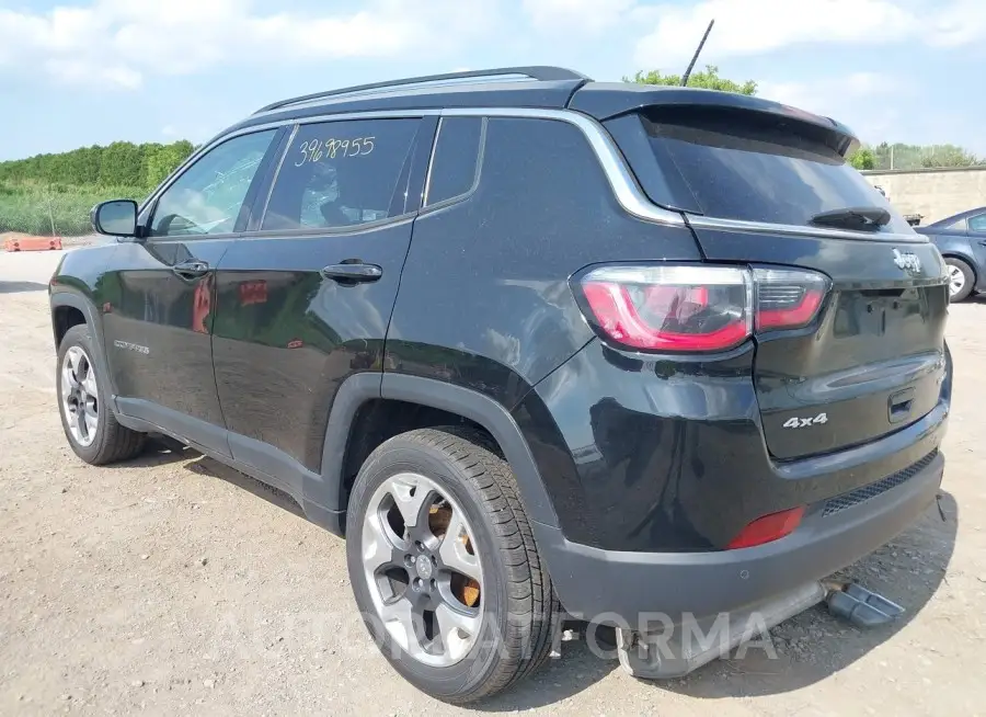 JEEP COMPASS 2018 vin 3C4NJDCB2JT336440 from auto auction Iaai