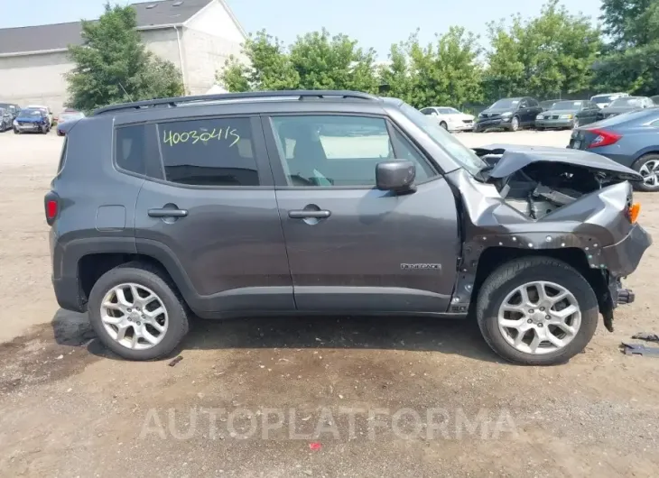 JEEP RENEGADE 2017 vin ZACCJBBB6HPF96466 from auto auction Iaai