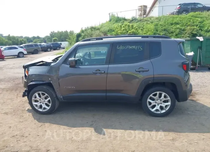 JEEP RENEGADE 2017 vin ZACCJBBB6HPF96466 from auto auction Iaai