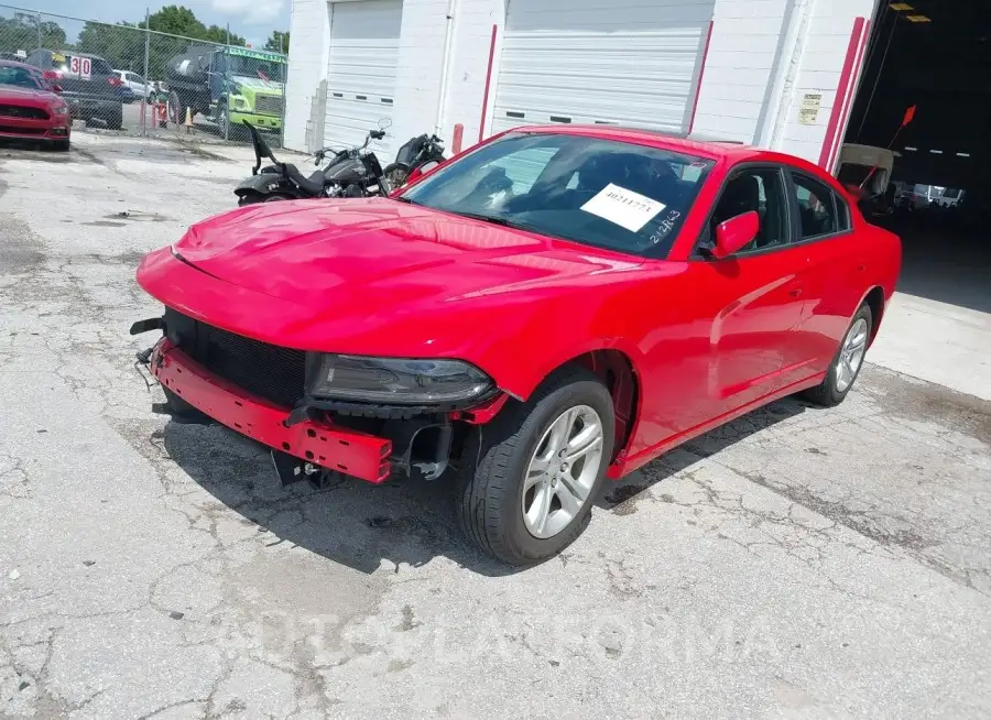 DODGE CHARGER 2022 vin 2C3CDXBG2NH212863 from auto auction Iaai